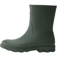 Hunter Kumisaappaat - Kaatosade Short - Dark Olive - - 36 - Kumisaappaat