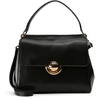 Furla Domus Käsilaukku S Nahka 24 cm Musta