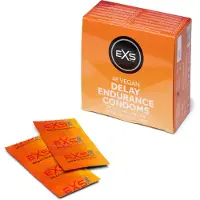 Exs Delay Endurance - Viivästyttävä kondomi, 48 kpl, puudutusaineella, lateksi
