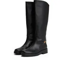 Tommy Hilfiger Th Horsebit Riding Long Boot - Black - 37
