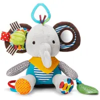 Skip Hop Elephant Bandana Buddies White White-OS Valkoinen One Size Pojat, Tytöt