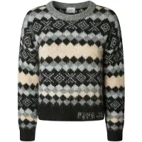 Pepe Jeans for woman. PL7000039 Celestine jumper grey (S), Casual, Polyester