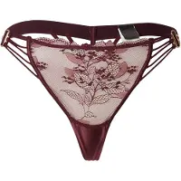 Hunkemoller Avela String R - Burgundy - XS