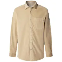 Pepe Jeans for man. PM3090844 Clayton beige shirt (XL), Casual, Cotton, Long sleeve