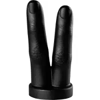 BUTTR Victory - kaksipuolinen anaalidildo - musta