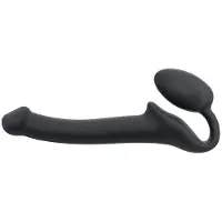 Strap-On-Me Dildo Strap-on-me Semi-Realistic Musta XL