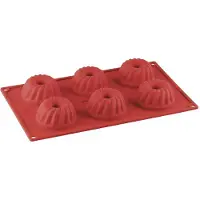 Dr. Oetker Flexxibel silikoninen muffinivuoka, 6 kpl
