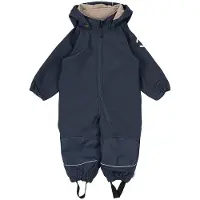 Mikk-Line Kid's Softshell Suit Recycled Uni Haalarit Lapset koko 110 väri sininen