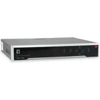 LevelOne NVR-1316, 16 kanavaa, 3840 x 2160 pikseliä, 128 käyttäjä (t), H.264, H.264+, H.265, MPEG4, Upotettu LINUX, 256 Mbit/s