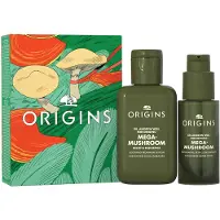 Origins Mega-Mushroom Calming Essentials Gift Set - Khaki green - ONE SIZE