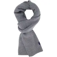 Ralph Lauren 2/30 Merino Wl Rws-Scf - Grey - ONE SIZE