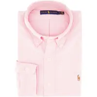 Ralph Lauren for man. 710792041003 Custom Fit oxford shirt pink (XL), Casual, Party, Cotton, Classic, Long sleeve