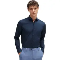 BOSS Hank Spread Pitkähihainen Kauluspaita