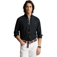Ralph Lauren for man. 710928255006 Custom Fit Shirt black (XXL), Casual, Party, Cotton, Classic, Long sleeve