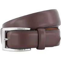 Ralph Lauren Leather Dress Belt - Brown - 36