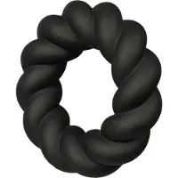 Rocks-Off - Twisted C-Ring - Black