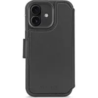 Decoded Leather Detachable Wallet Case w/MagSafe iPhone 17 - Black
