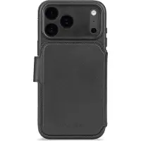 Decoded Leather Detachable Wallet Case w/MagSafe iPhone 17 Pro - Black