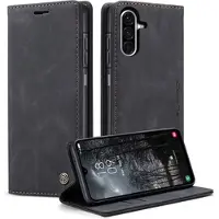 CASEME Samsung Galaxy A17 013 Sarja Lompakkokotelo - Musta