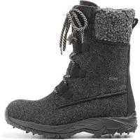 Pomar Women's Riekko GORE-TEX Boot Granit Felt/black Micro Talvikengät 39