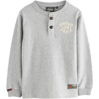 Superdry Paita vaaleankeltainen / harmaa