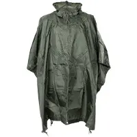 Mil-Tec Watherproof Poncho Ripstop (Color: OD)