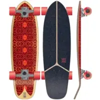 Flying Wheels Mozaic 29" Surfskate orange Koko Uni