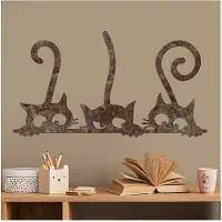 Hobby Hall Seinäkoriste Rusty Cats 1, 1 kpl