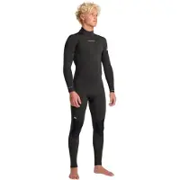 Quiksilver Prologue 4/3 Mm Pitkähihainen Neopreenipuku Jossa Vetoketju Selässä