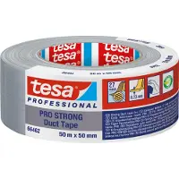 TESA 4613-37-00 04613-00037-01 Ilmastointiteippi hopea L x S 50 m 48 (04613-00037-01)