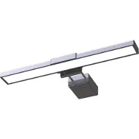 Unilux Travelight, Musta, ABS, Alumiini, 4 W, LED, 3700 K, 2900 K