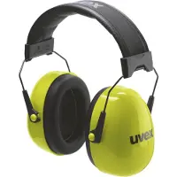 Uvex K20 hi-viz, Pääpanta, Rakentaminen, Keltainen, 33 dB