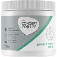 Concept for Life 270g Immune System Support Supplements Chews ravintolisä koirille