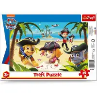 Trefl PAW PATROL Kehyspalapeli 15 Paw Patrol, 15 palaa