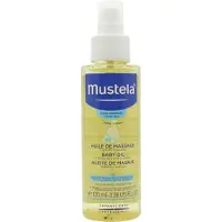 Mustela Bébé vartalo- ja hierontaöljy syntymästä lähtien 100 ml