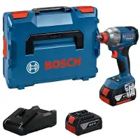 Bosch Iskumutterinväännin GDX 18V-285 Professional; 18 V; 2x2,0 Ah akku