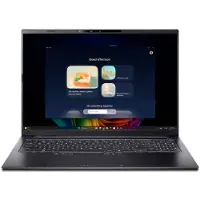 Acer Swift Go 16 AI OLED, SFG16-74, Ultraohut kannettava, 16" OLED, Intel Core Ultra 7, 32 GB RAM, 1 TB SSD, Intel ARC GPU