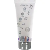 Silexd - Milky Lub Bio liukuvoide, 100 ml, kermainen, riittoisa, laadukas, vegaaninen