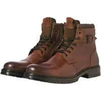 Jack & Jones Jfwdexter Leather Boot Sn - Brown - 42