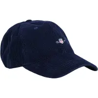 Gant for man. 9900213 Corduroy Shield Cap navy (OSFA), Casual, Cotton