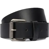 Barbour Allanton Leather Belt - Black - 122 CM