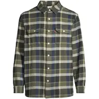 Levi's Jackson Worker Medina Plaid De - Green - M