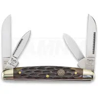 Hen & Rooster Congress Antique Green Bone