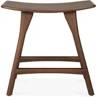 Ethnicraft Osso jakkara 48x50 cm Lakattu tiikki