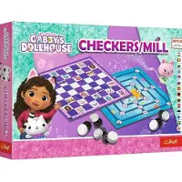 Trefl Pöytäpeli Gabby's DollHouse Shakki ja Mylly
