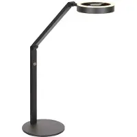 Steinhauer Led pöytävalaisin Ringlux, himmennettävä, Musta, Olohuone/ruokailutila, Metalli, Moderni