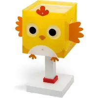 DALBER Pöytävalaisin Little Chicken, Keltainen/oranssi, Lastenhuone, Synteettinen materiaali