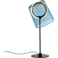 Paul Neuhaus Led pöytävalaisin Zula, himmennettävä, Sininen, Olohuone/ruokailutila, Lasi, Moderni