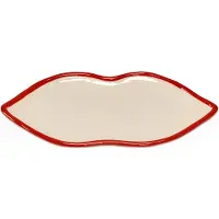 Serax Les Objets Mouleversants tarjotin L Red-white