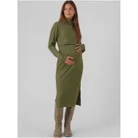 Mamalicious Suniva June Maternity Pitkähihainen Midi-mekko